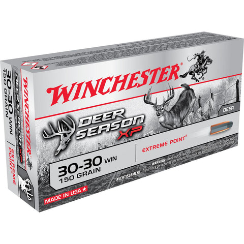 Winchester Deer Season XP 30-30 150 GR Extreme Point 20 Rounds X3030DS