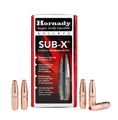 Hornady 45cal .458 Sub-X 410gr projectiles (45052)