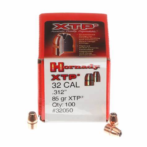 Hornady XTP 32cal (.312) 85gr (32050)