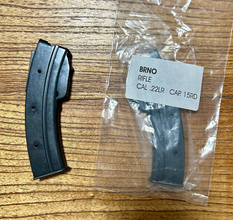 Steel 15 shot 22LR magazine for Brno, Norico, CZ and Lithgow LA101