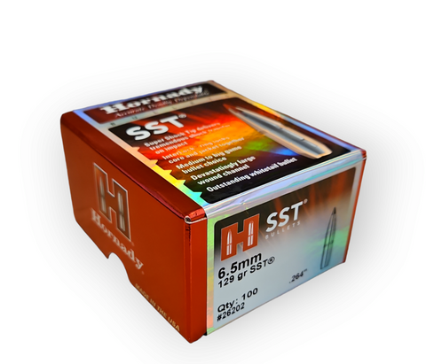 Hornady 6.5mm 129gr SST  (26202)