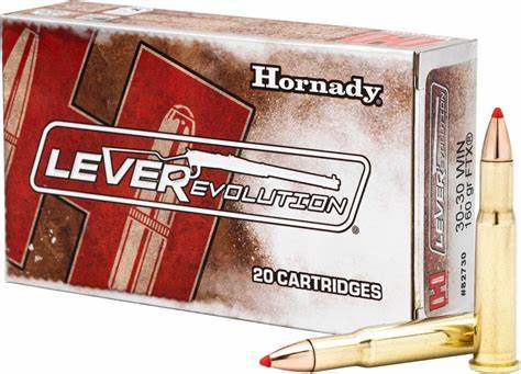 Hornady Lever Evolution 30-30 win 160gr x20 (H82730)