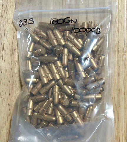 BERTRAM .333 Soft Point 180gr projectiles pack of 100