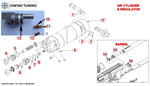 Full seal kit for Weihrauch HW110 pcp air rifle (HW100 tunning)