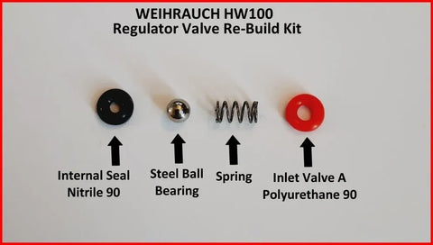 Brass Valve Service Kit for Weihrauch HW100