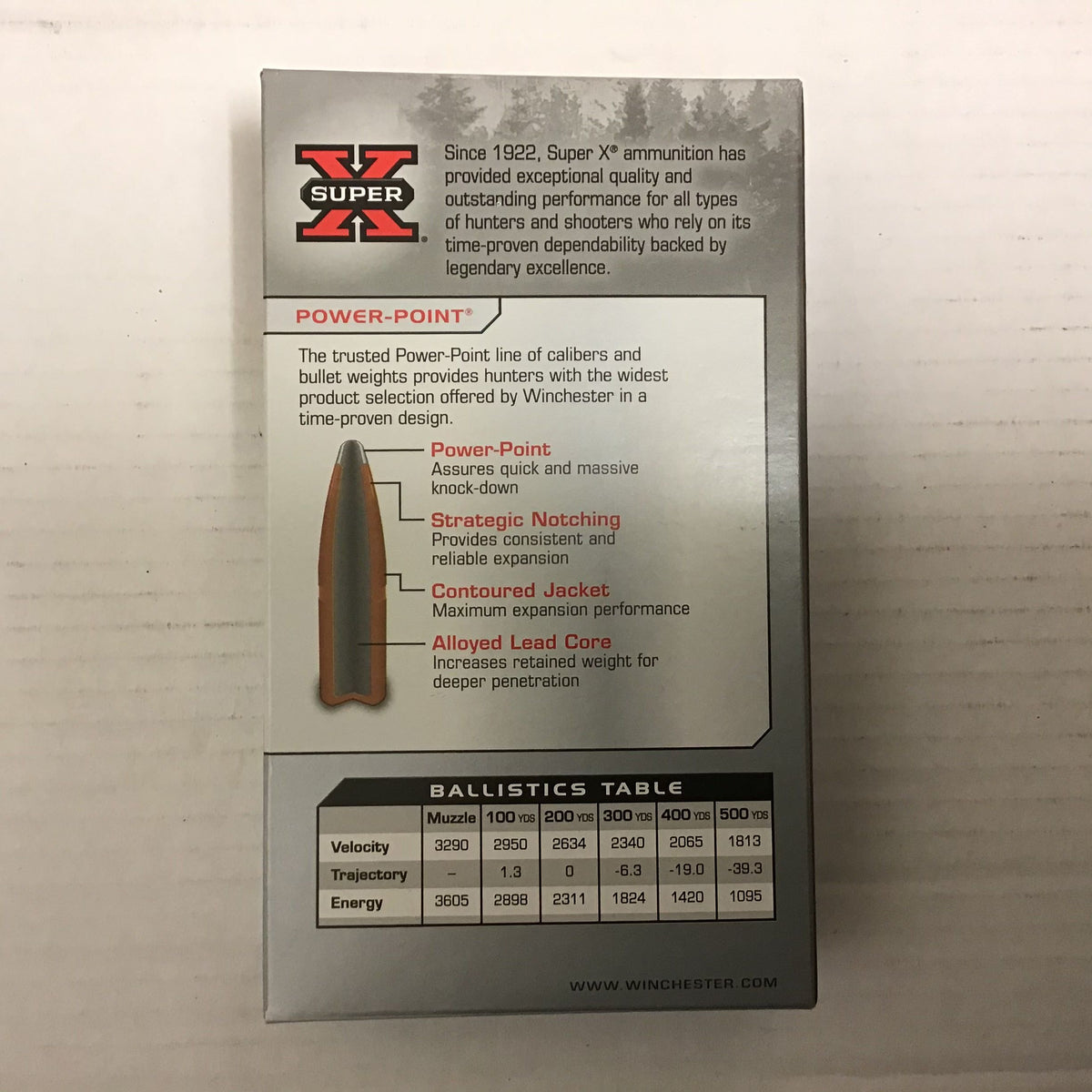 Winchester SuperX Power-Point - 300win mag - SP 150gr - Box of 20 ...