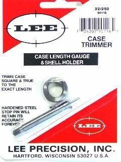 Lee Case Length Gauge & Shell Holder for 22-250 REM