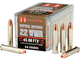 Hornady 22WMR 45gr FTX Critical Defense