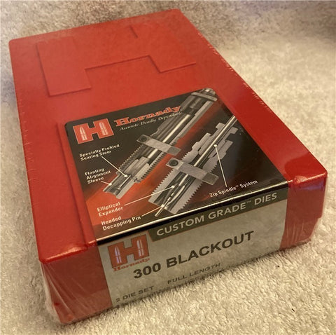 Hornady 300 Blackout custom grade 2die set (546349)