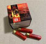 Nobel sport 410 (36ga) 2” #7.5 shot shotgun shells x25