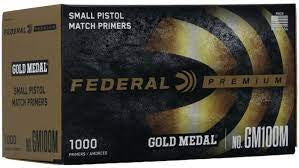 Federal Gold Medal small pistol primers