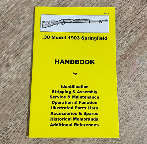 .30 model 1903 Springfield handbook #1