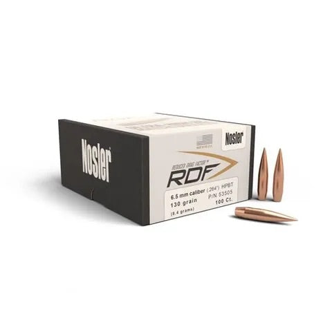 Nosler RDF 6.5mm 130gr HPBT 100 pack