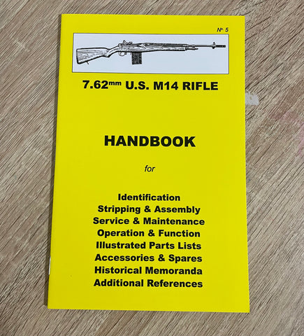 7.62mm U.S. M14 rifle handbook #5