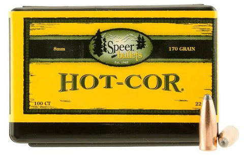 Speer 8mm 170gr Hot Cor soft point x100 (2283)