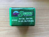 Sierra BlitzKing - .20cal (.204) - 32gr - Box of 100