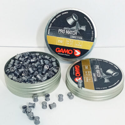 GAMO Pro Match 22cal 15.43gr air pellets x250