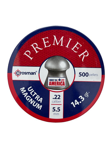 Crosman Ultra Magnum 22cal 14.3gr air pellets x500