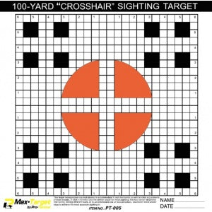 Max-Target crosshair sighting in target x20