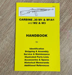 Carbine .30 M1, M1A1, M2 & M3 rifle handbook #4