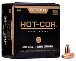 Speer .358 hot-cor 180gr soft point flat nose S2435