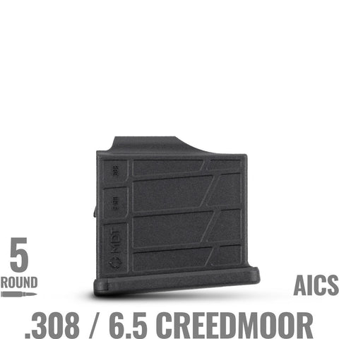 MDT 5 shot AI 6.5cm / 308win poly mag 105026-BLK