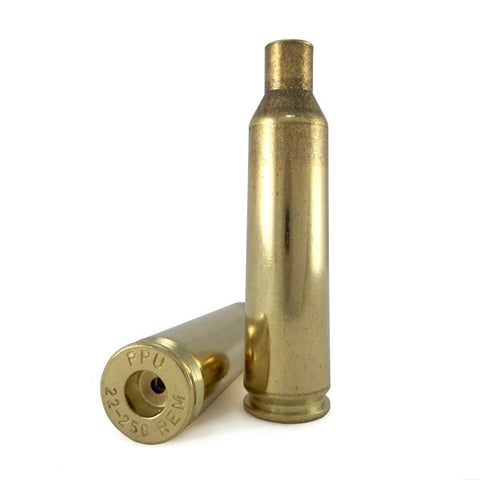 22-250rem new PPU brass cases x50