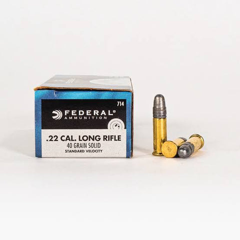 Federal 22lr 40gr LRN standard velocity