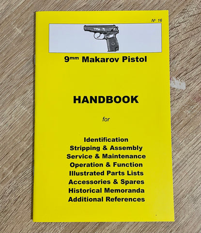 9mm Makarov Pistol handbook #16