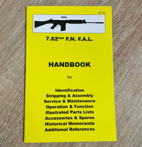 7.62mm F.N. F.A.L. Rifle handbook #22