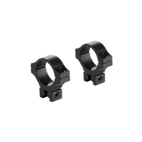 BKL 30mm 3/8 or 11mm dovetail rings Low Matt black BKL-303L-MB