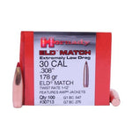 Hornady ELD-M 30cal 178gr H30713