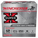 Winchester 12ga 1buck 16pellet buckshot