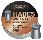 JSB .25 (25cal) Hades 26.54gr x150