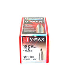 Hornady 30cal 110gr V-Max x100 H23010