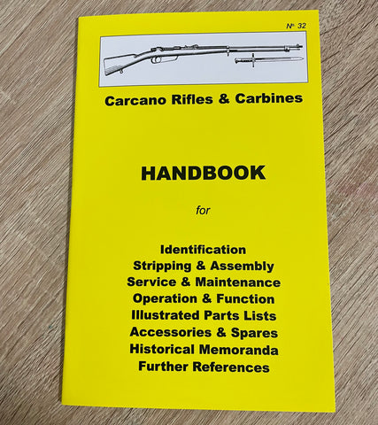 Carcano rifle & carbines handbook #32