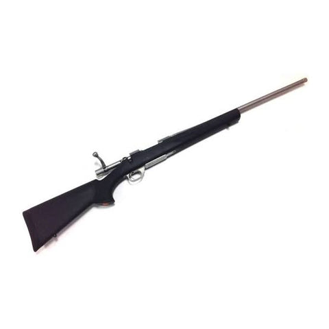 HOWA 1500 stainless 223rem short action sporter with black stock