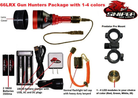 Sniper hog light IR 850nm illuminator 66lrx kit