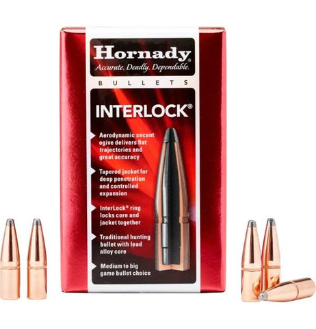 Hornady 6.5mm 129gr SP interlock x100