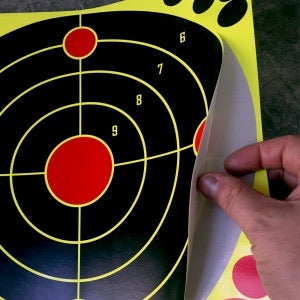 Max-target adhesive 12” splatter target PT-008