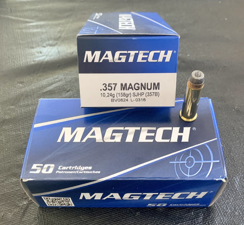 Magtech 357magnum 158gr SJHP (50)