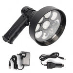 Pro tactical hand held 27w LED spotlight rechargeable PT-HH27W-LED