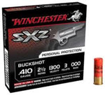 Winchester SXZ Buckshot 410ga , 3 Pellet 2.5inch - 1300 FPS