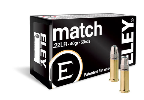 Eley match 22lr 40gr