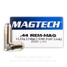 Magtech 44 magnum 240gr SJSP x50