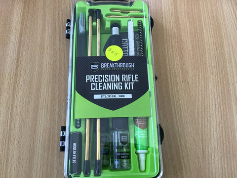 Breakthrough Precision Rifle Cleaning Kit for .243 Cal / 6mm