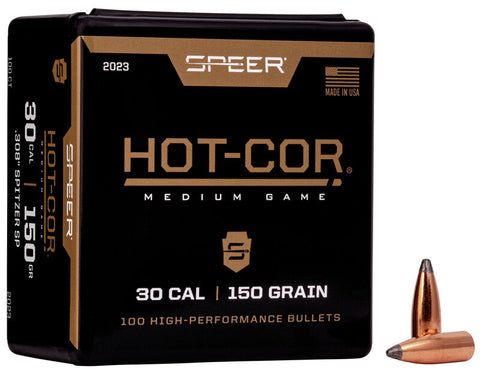 SPEER 30cal 150gr spitzer SP x100 (s2023)