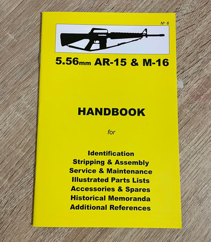 5.56mm AR15 and M16 handbook #6