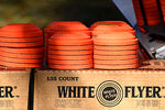 White Flyer clay targets box of 135 orange clays