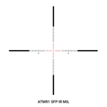 Athlon Talos 6-24x50 scope ATMR1 SFP IR-MIL reticle AT215013